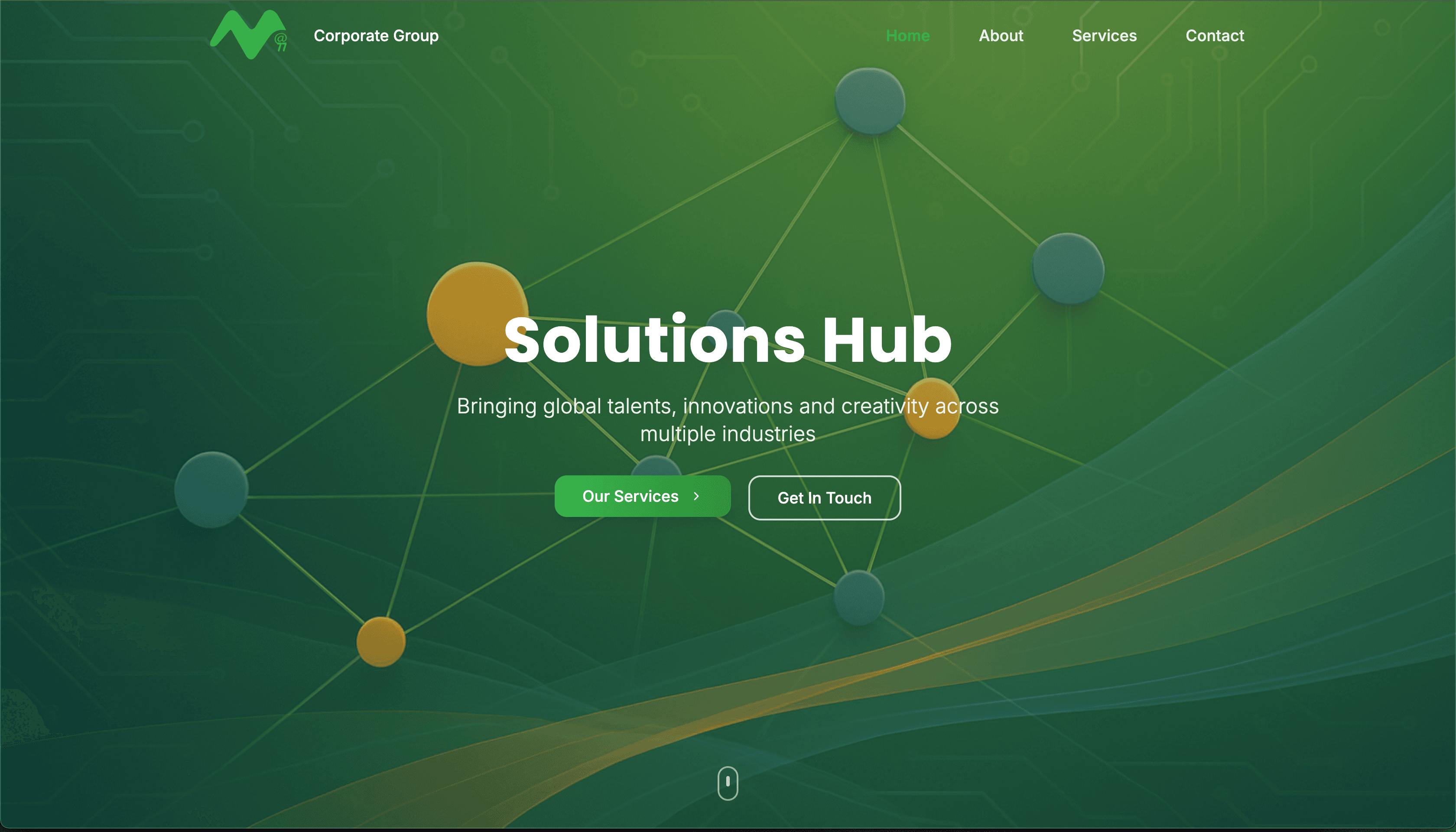 MAT 77 Inc Business Website - web platform built by Enoveta in Rwanda
